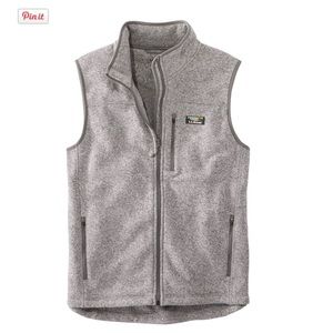 L.L. Bean men’s fleece vest